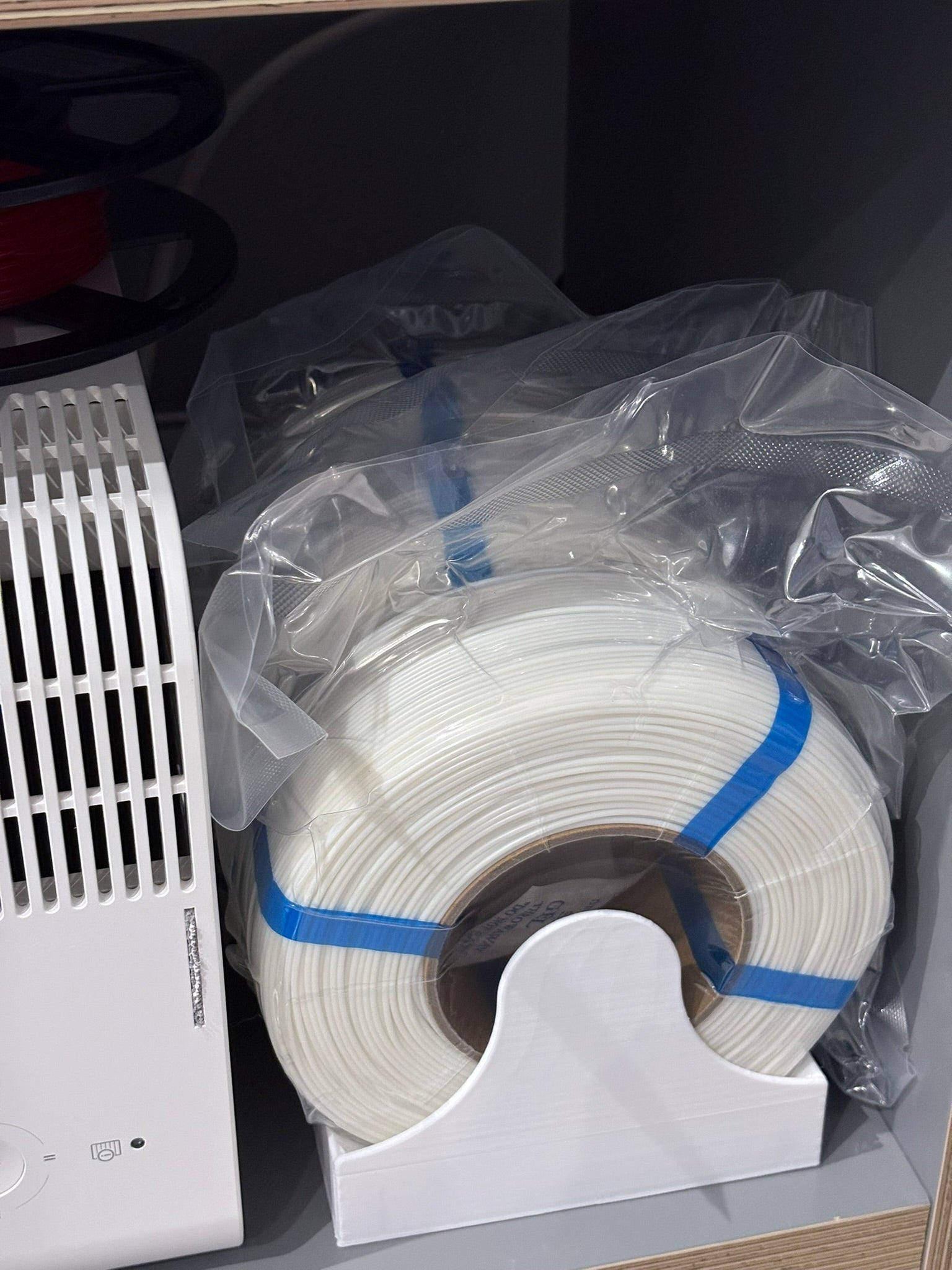 New Uploads to Thangs: Filament Racking & Pegboard Accessories.